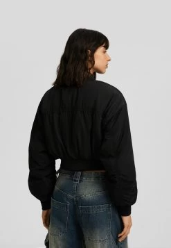 BERSHKA Cropped - Bomberjacks - Black 8 BERSHKA Cropped - Bomberjacks - Black -Bershka f525a9751b2f4ae1950ae1d5b605e56a