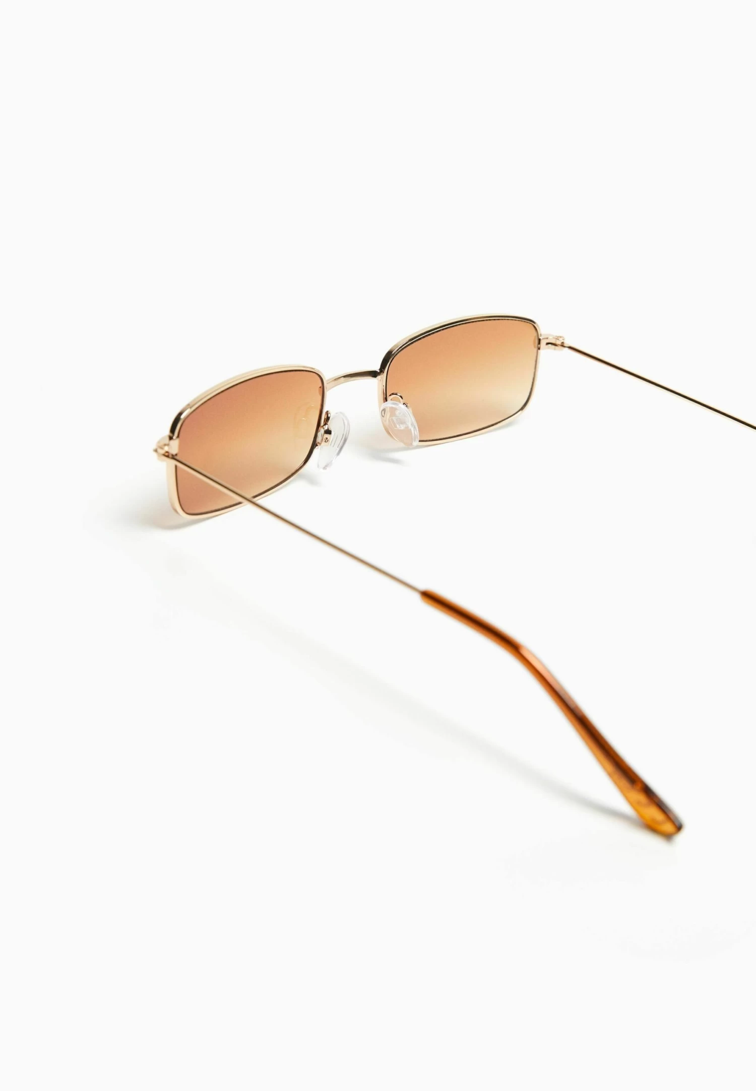 BERSHKA Rectangular - Zonnebril - Dark Brown 4 BERSHKA Rectangular - Zonnebril - Dark Brown - Afbeelding 4