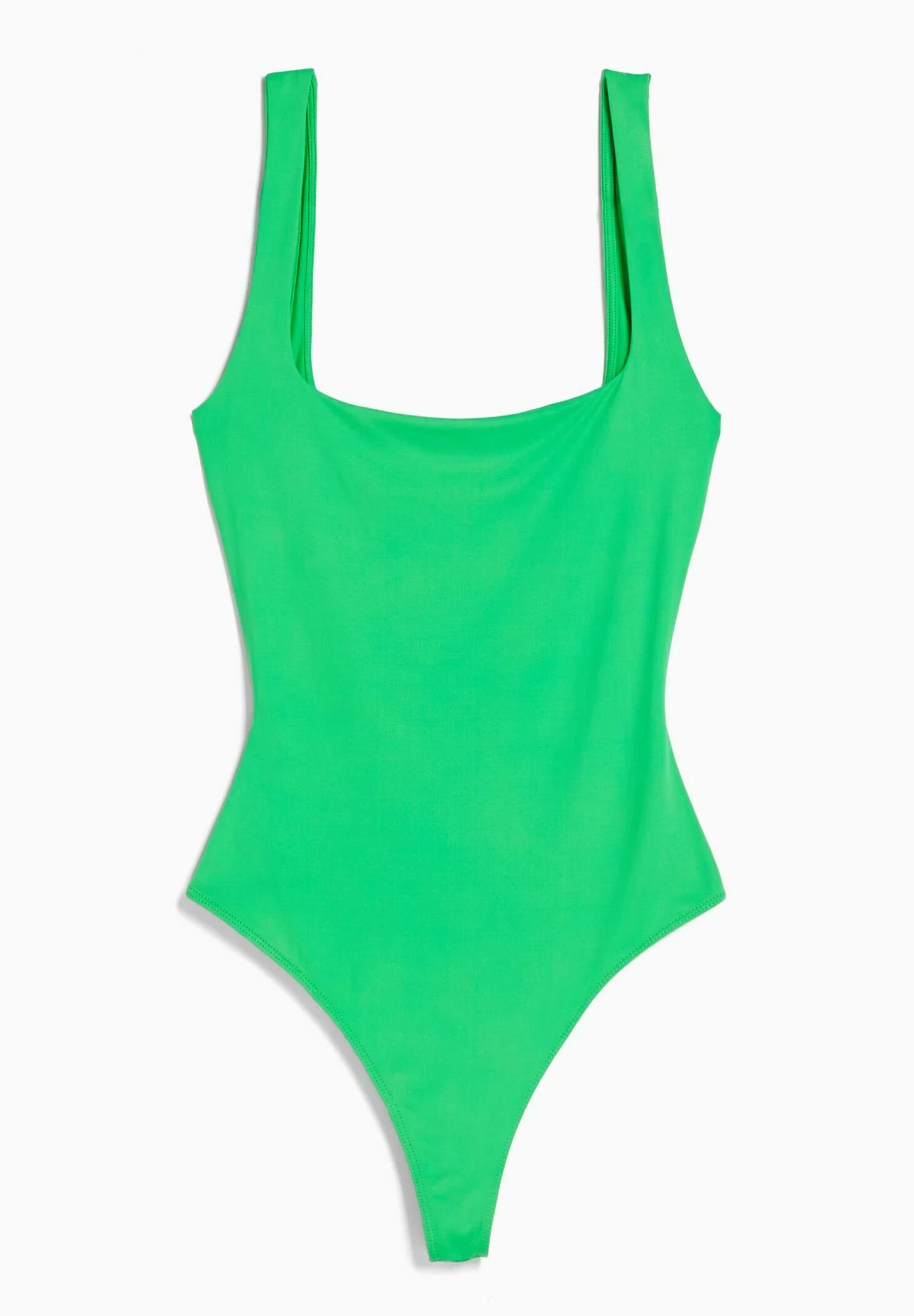 BERSHKA Monochrome Strappy- Top - Evergreen 5 BERSHKA Monochrome Strappy- Top - Evergreen - Afbeelding 5