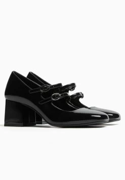 BERSHKA Mary Jane Block Heel - Klassieke Pumps - Black 9 BERSHKA Mary Jane Block Heel - Klassieke Pumps - Black -Bershka f997e45c3c36422f9b8453b569881b53