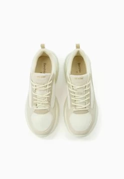 BERSHKA Detail - Contrast - Sneakers Laag - Sand -Bershka f9c7c9c84f884805a81019e2e924da89