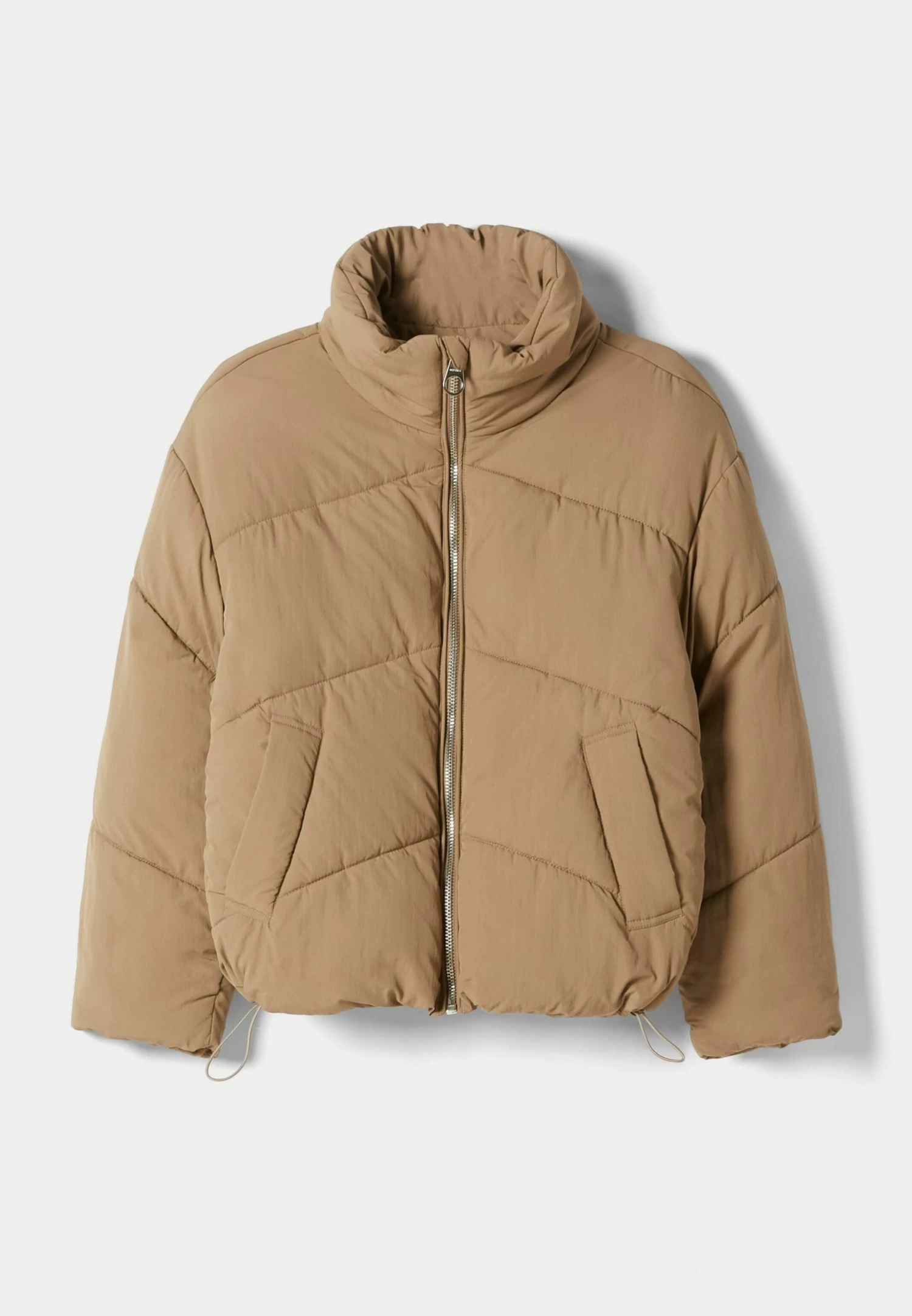 BERSHKA Oversize- Winterjas - Beige 5 BERSHKA Oversize- Winterjas - Beige - Afbeelding 5