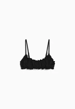 BERSHKA Curly - Bikini - Black -Bershka fce9e6fc24e94aaa99076306a799c508