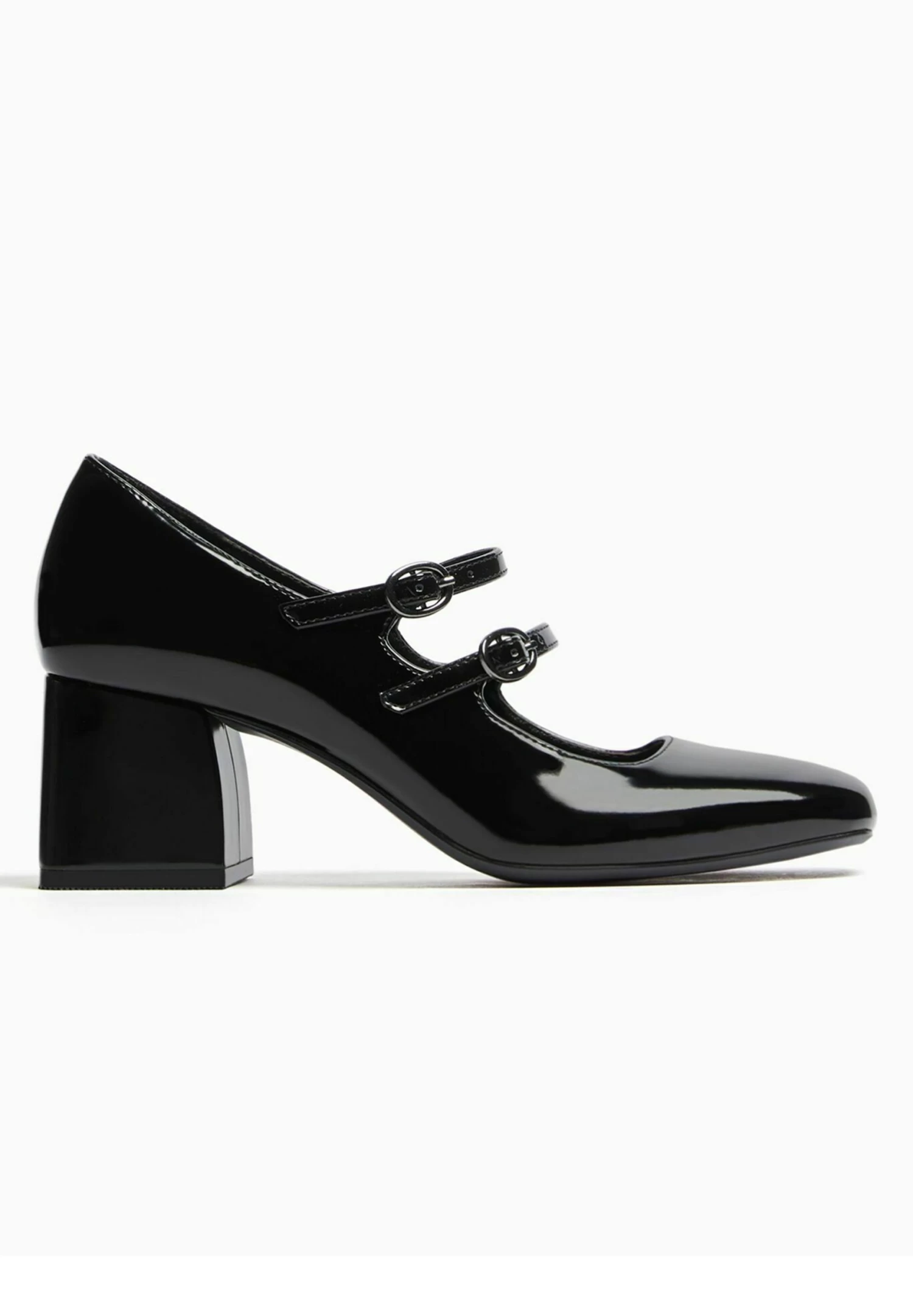 BERSHKA Mary Jane Block Heel - Klassieke Pumps - Black 7 BERSHKA Mary Jane Block Heel - Klassieke Pumps - Black - Afbeelding 7